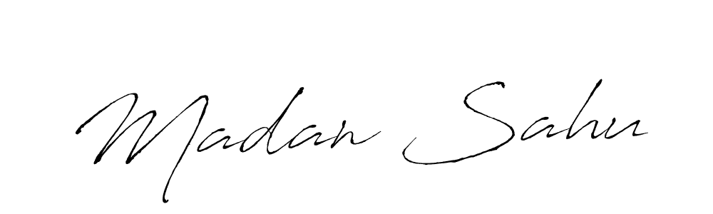 Once you've used our free online signature maker to create your best signature Antro_Vectra style, it's time to enjoy all of the benefits that Madan Sahu name signing documents. Madan Sahu signature style 6 images and pictures png