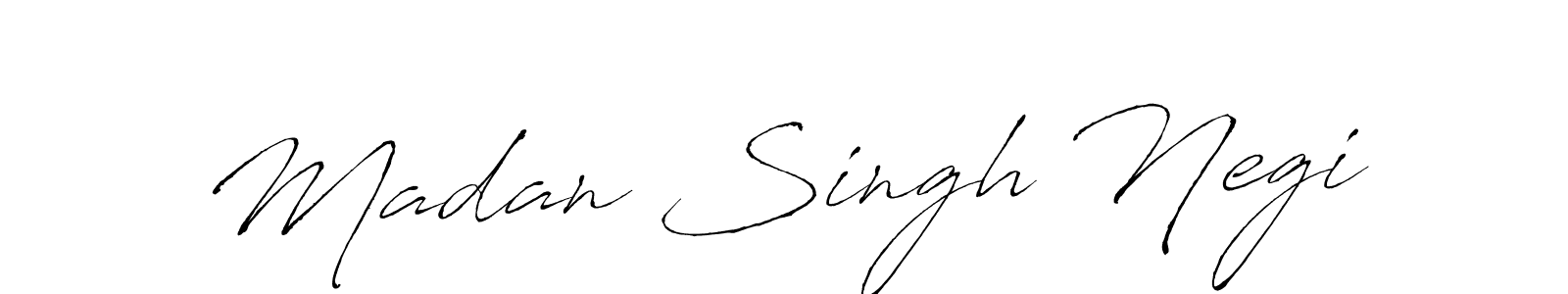 You should practise on your own different ways (Antro_Vectra) to write your name (Madan Singh Negi) in signature. don't let someone else do it for you. Madan Singh Negi signature style 6 images and pictures png