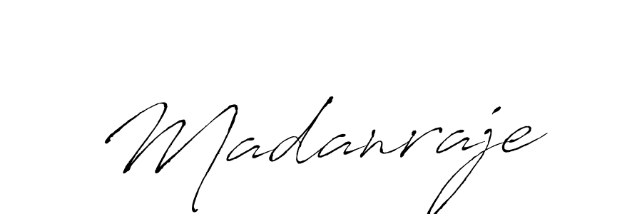 Use a signature maker to create a handwritten signature online. With this signature software, you can design (Antro_Vectra) your own signature for name Madanraje. Madanraje signature style 6 images and pictures png