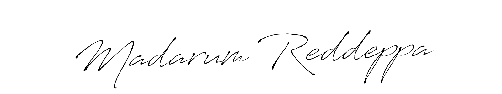 Design your own signature with our free online signature maker. With this signature software, you can create a handwritten (Antro_Vectra) signature for name Madarum Reddeppa. Madarum Reddeppa signature style 6 images and pictures png