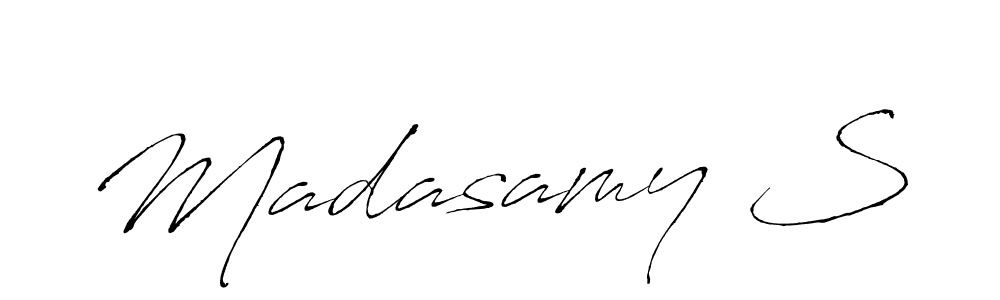 Also we have Madasamy S name is the best signature style. Create professional handwritten signature collection using Antro_Vectra autograph style. Madasamy S signature style 6 images and pictures png