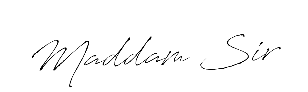 How to Draw Maddam Sir signature style? Antro_Vectra is a latest design signature styles for name Maddam Sir. Maddam Sir signature style 6 images and pictures png