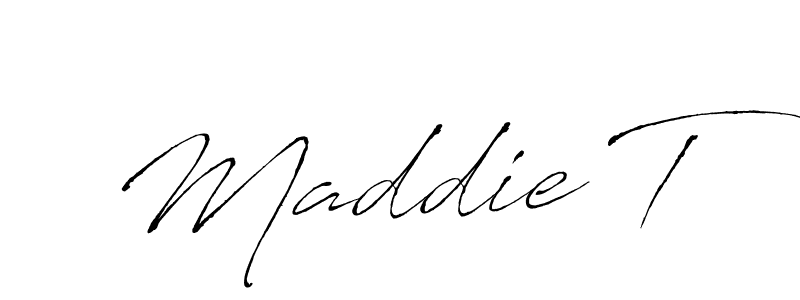 Make a beautiful signature design for name Maddie T. Use this online signature maker to create a handwritten signature for free. Maddie T signature style 6 images and pictures png
