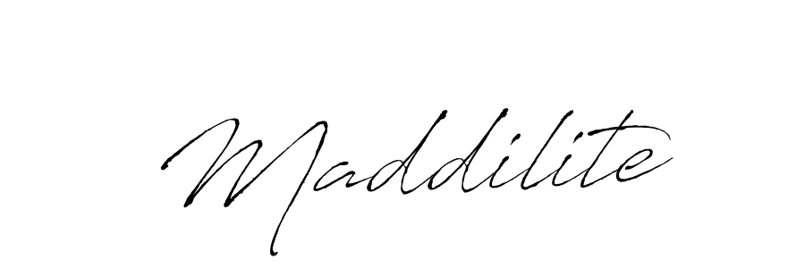 Antro_Vectra is a professional signature style that is perfect for those who want to add a touch of class to their signature. It is also a great choice for those who want to make their signature more unique. Get Maddilite name to fancy signature for free. Maddilite signature style 6 images and pictures png