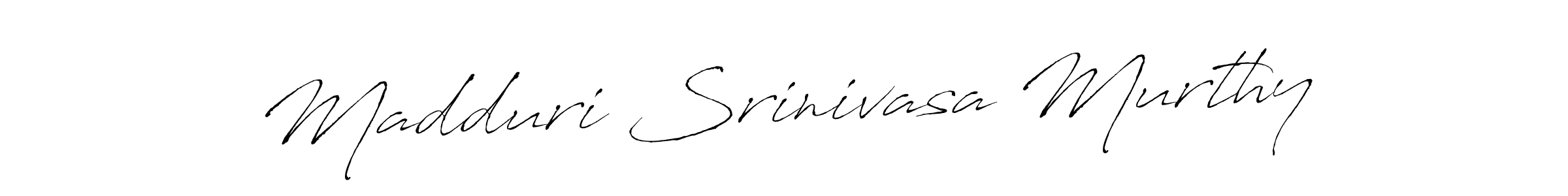 You should practise on your own different ways (Antro_Vectra) to write your name (Madduri Srinivasa Murthy) in signature. don't let someone else do it for you. Madduri Srinivasa Murthy signature style 6 images and pictures png