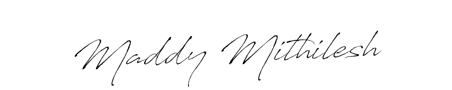 You should practise on your own different ways (Antro_Vectra) to write your name (Maddy Mithilesh) in signature. don't let someone else do it for you. Maddy Mithilesh signature style 6 images and pictures png