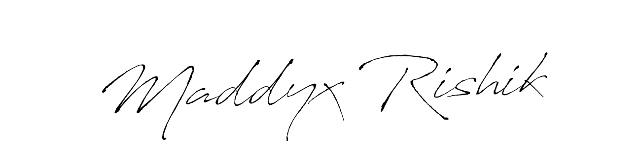 Check out images of Autograph of Maddyx Rishik name. Actor Maddyx Rishik Signature Style. Antro_Vectra is a professional sign style online. Maddyx Rishik signature style 6 images and pictures png