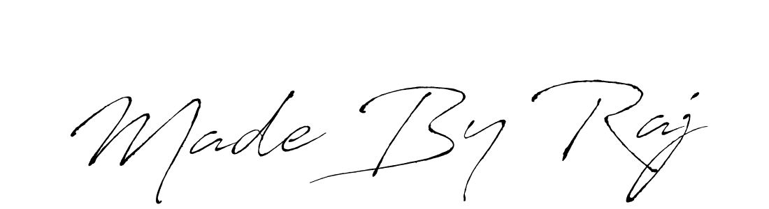 Antro_Vectra is a professional signature style that is perfect for those who want to add a touch of class to their signature. It is also a great choice for those who want to make their signature more unique. Get Made By Raj name to fancy signature for free. Made By Raj signature style 6 images and pictures png