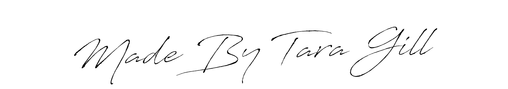 Use a signature maker to create a handwritten signature online. With this signature software, you can design (Antro_Vectra) your own signature for name Made By Tara Gill. Made By Tara Gill signature style 6 images and pictures png