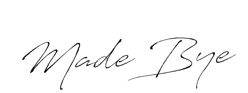 Once you've used our free online signature maker to create your best signature Antro_Vectra style, it's time to enjoy all of the benefits that Made Bye name signing documents. Made Bye signature style 6 images and pictures png