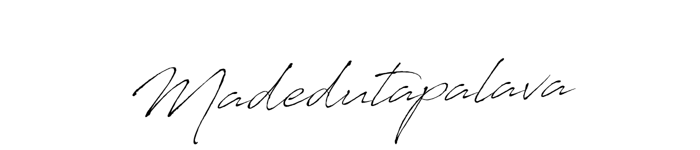 How to make Madedutapalava signature? Antro_Vectra is a professional autograph style. Create handwritten signature for Madedutapalava name. Madedutapalava signature style 6 images and pictures png