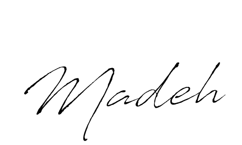 Best and Professional Signature Style for Madeh. Antro_Vectra Best Signature Style Collection. Madeh signature style 6 images and pictures png