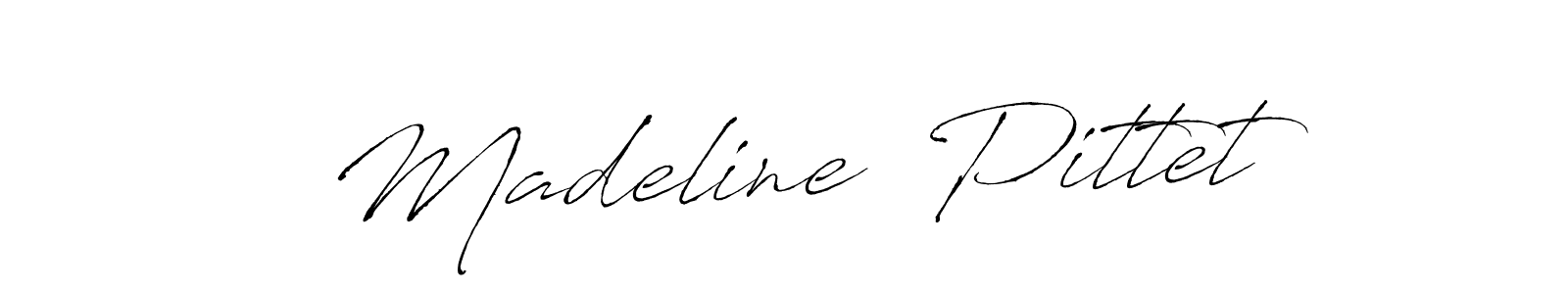 How to make Madeline  Pittet signature? Antro_Vectra is a professional autograph style. Create handwritten signature for Madeline  Pittet name. Madeline  Pittet signature style 6 images and pictures png