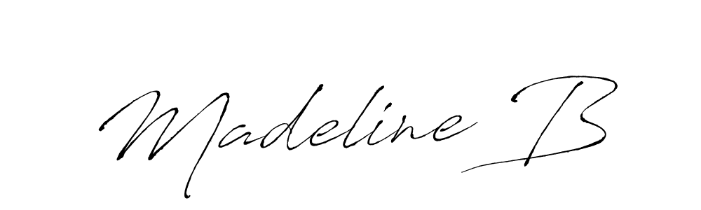 It looks lik you need a new signature style for name Madeline B. Design unique handwritten (Antro_Vectra) signature with our free signature maker in just a few clicks. Madeline B signature style 6 images and pictures png