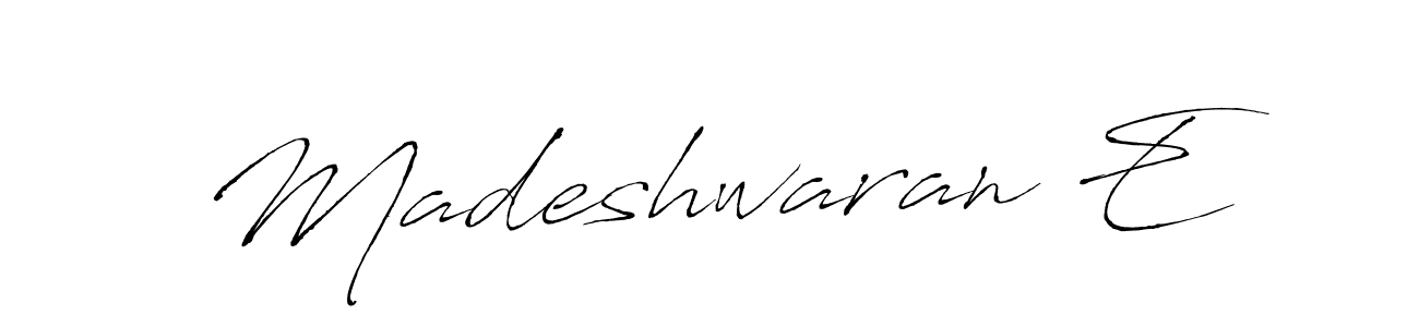 Also You can easily find your signature by using the search form. We will create Madeshwaran E name handwritten signature images for you free of cost using Antro_Vectra sign style. Madeshwaran E signature style 6 images and pictures png