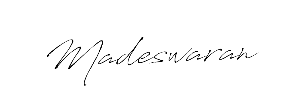 How to make Madeswaran signature? Antro_Vectra is a professional autograph style. Create handwritten signature for Madeswaran name. Madeswaran signature style 6 images and pictures png