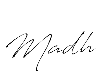 How to make Madh signature? Antro_Vectra is a professional autograph style. Create handwritten signature for Madh name. Madh signature style 6 images and pictures png