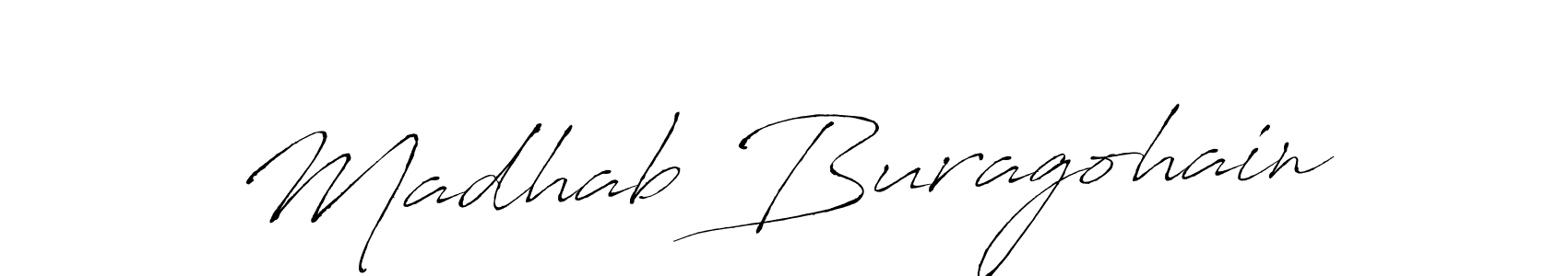 It looks lik you need a new signature style for name Madhab Buragohain. Design unique handwritten (Antro_Vectra) signature with our free signature maker in just a few clicks. Madhab Buragohain signature style 6 images and pictures png