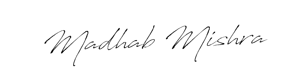if you are searching for the best signature style for your name Madhab Mishra. so please give up your signature search. here we have designed multiple signature styles  using Antro_Vectra. Madhab Mishra signature style 6 images and pictures png