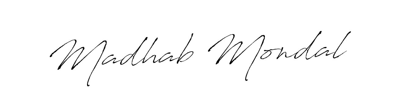 Similarly Antro_Vectra is the best handwritten signature design. Signature creator online .You can use it as an online autograph creator for name Madhab Mondal. Madhab Mondal signature style 6 images and pictures png