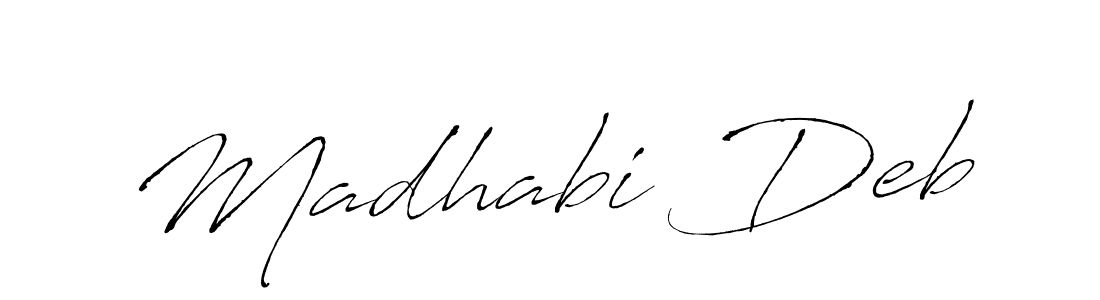 How to Draw Madhabi Deb signature style? Antro_Vectra is a latest design signature styles for name Madhabi Deb. Madhabi Deb signature style 6 images and pictures png