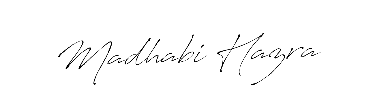 How to make Madhabi Hazra signature? Antro_Vectra is a professional autograph style. Create handwritten signature for Madhabi Hazra name. Madhabi Hazra signature style 6 images and pictures png