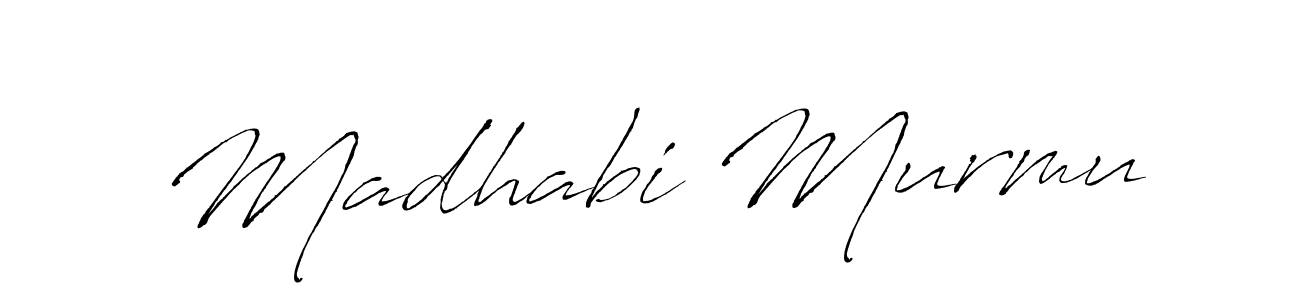 How to make Madhabi Murmu signature? Antro_Vectra is a professional autograph style. Create handwritten signature for Madhabi Murmu name. Madhabi Murmu signature style 6 images and pictures png