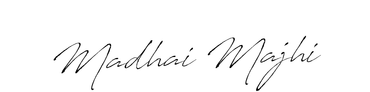 You should practise on your own different ways (Antro_Vectra) to write your name (Madhai Majhi) in signature. don't let someone else do it for you. Madhai Majhi signature style 6 images and pictures png