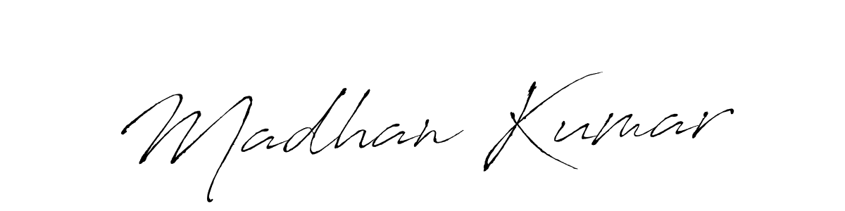 How to make Madhan Kumar signature? Antro_Vectra is a professional autograph style. Create handwritten signature for Madhan Kumar name. Madhan Kumar signature style 6 images and pictures png