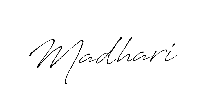 Make a beautiful signature design for name Madhari. Use this online signature maker to create a handwritten signature for free. Madhari signature style 6 images and pictures png