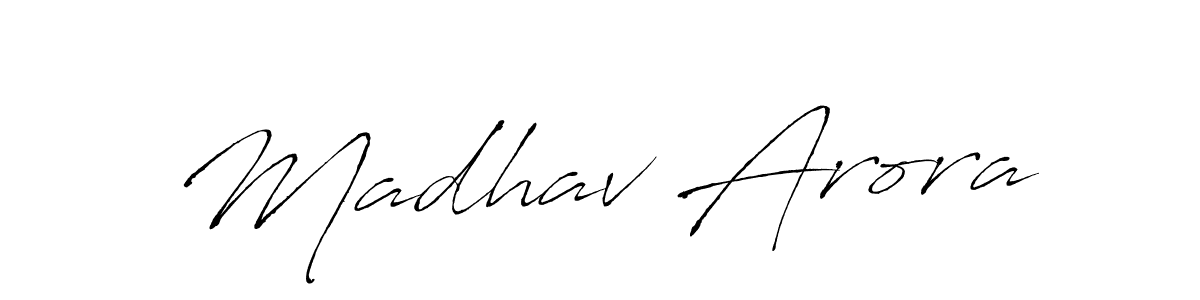 Best and Professional Signature Style for Madhav Arora. Antro_Vectra Best Signature Style Collection. Madhav Arora signature style 6 images and pictures png