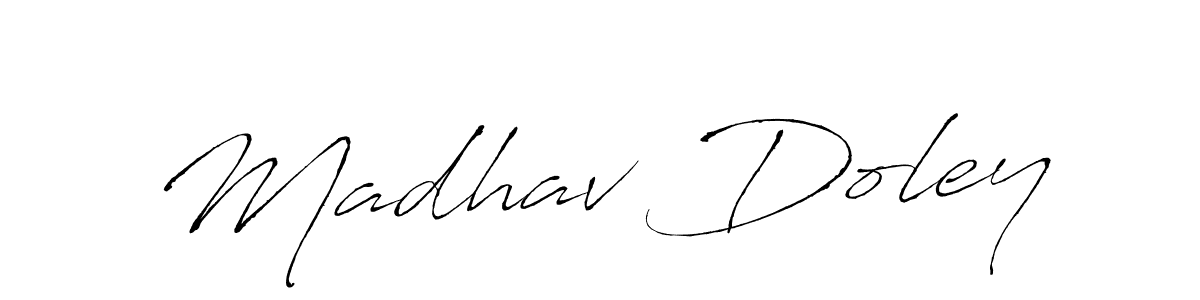 Similarly Antro_Vectra is the best handwritten signature design. Signature creator online .You can use it as an online autograph creator for name Madhav Doley. Madhav Doley signature style 6 images and pictures png
