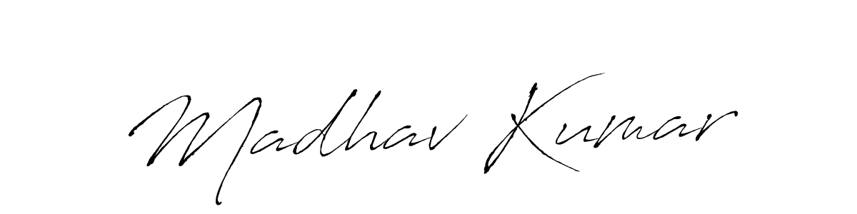 Similarly Antro_Vectra is the best handwritten signature design. Signature creator online .You can use it as an online autograph creator for name Madhav Kumar. Madhav Kumar signature style 6 images and pictures png