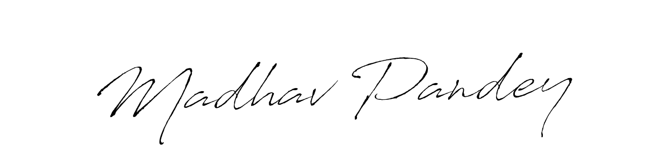 It looks lik you need a new signature style for name Madhav Pandey. Design unique handwritten (Antro_Vectra) signature with our free signature maker in just a few clicks. Madhav Pandey signature style 6 images and pictures png