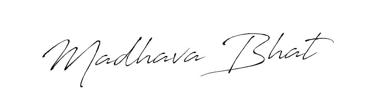 Make a beautiful signature design for name Madhava Bhat. Use this online signature maker to create a handwritten signature for free. Madhava Bhat signature style 6 images and pictures png