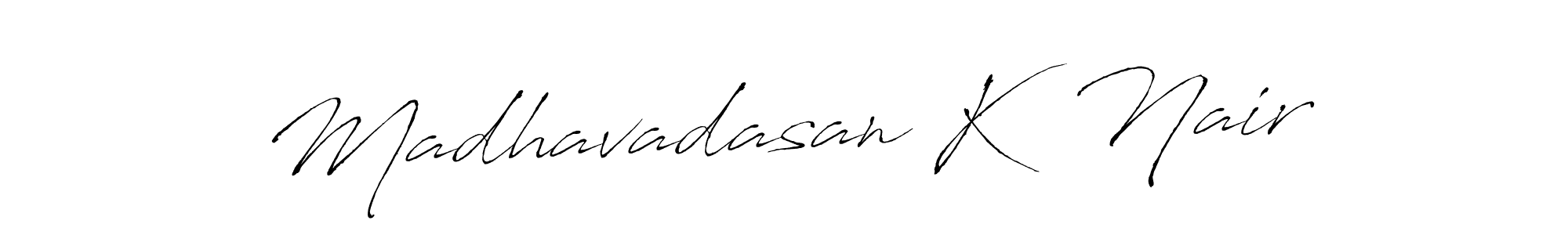Here are the top 10 professional signature styles for the name Madhavadasan K  Nair. These are the best autograph styles you can use for your name. Madhavadasan K  Nair signature style 6 images and pictures png