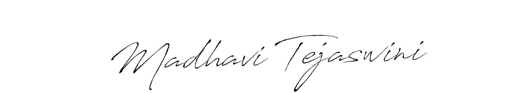 Also You can easily find your signature by using the search form. We will create Madhavi Tejaswini name handwritten signature images for you free of cost using Antro_Vectra sign style. Madhavi Tejaswini signature style 6 images and pictures png