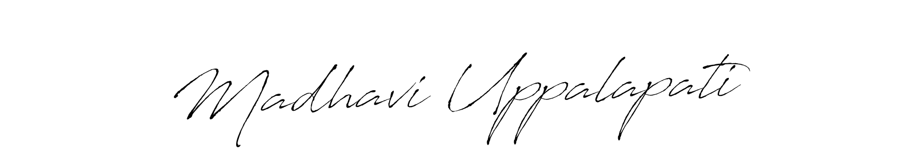 if you are searching for the best signature style for your name Madhavi Uppalapati. so please give up your signature search. here we have designed multiple signature styles  using Antro_Vectra. Madhavi Uppalapati signature style 6 images and pictures png