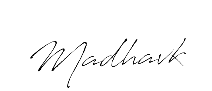 Similarly Antro_Vectra is the best handwritten signature design. Signature creator online .You can use it as an online autograph creator for name Madhavk. Madhavk signature style 6 images and pictures png