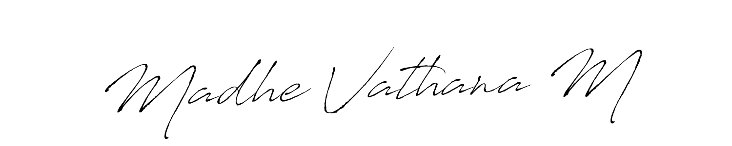 See photos of Madhe Vathana M official signature by Spectra . Check more albums & portfolios. Read reviews & check more about Antro_Vectra font. Madhe Vathana M signature style 6 images and pictures png