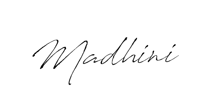 Make a beautiful signature design for name Madhini. Use this online signature maker to create a handwritten signature for free. Madhini signature style 6 images and pictures png