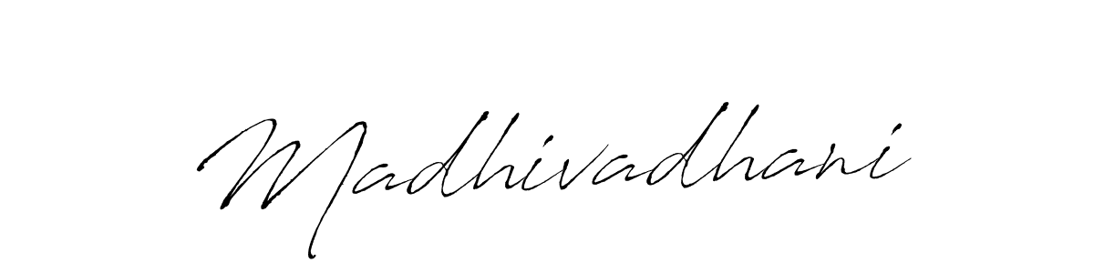 Create a beautiful signature design for name Madhivadhani. With this signature (Antro_Vectra) fonts, you can make a handwritten signature for free. Madhivadhani signature style 6 images and pictures png