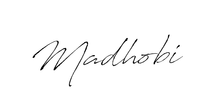 You should practise on your own different ways (Antro_Vectra) to write your name (Madhobi) in signature. don't let someone else do it for you. Madhobi signature style 6 images and pictures png
