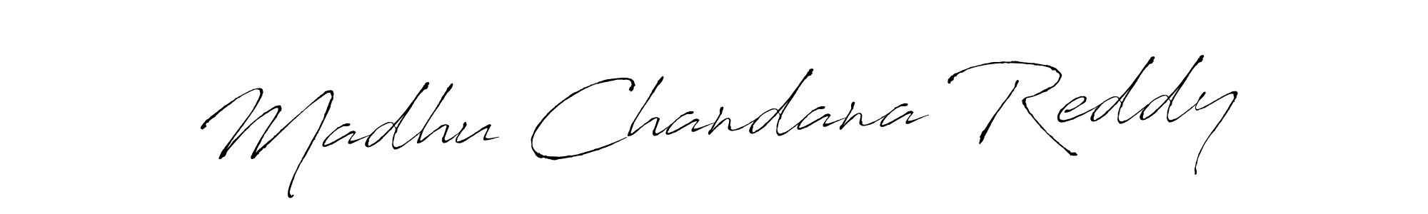 It looks lik you need a new signature style for name Madhu Chandana Reddy. Design unique handwritten (Antro_Vectra) signature with our free signature maker in just a few clicks. Madhu Chandana Reddy signature style 6 images and pictures png