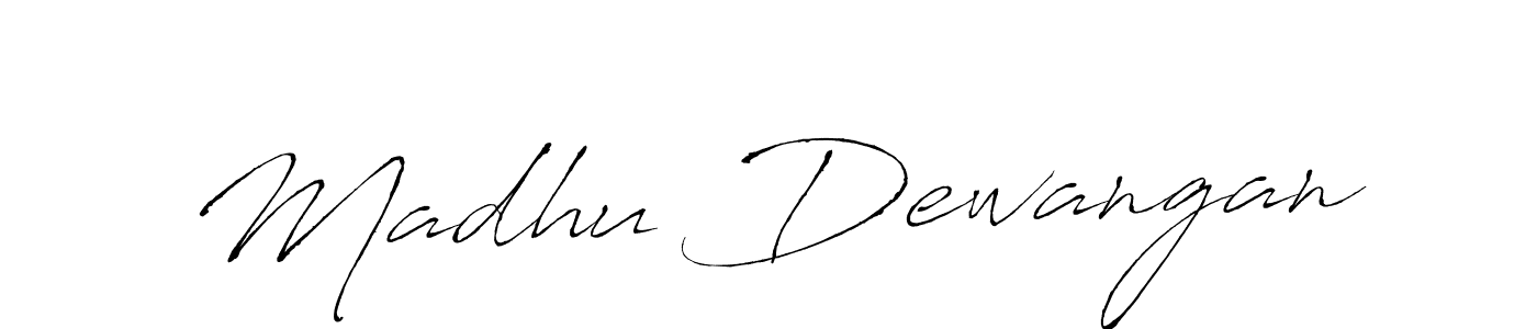 Antro_Vectra is a professional signature style that is perfect for those who want to add a touch of class to their signature. It is also a great choice for those who want to make their signature more unique. Get Madhu Dewangan name to fancy signature for free. Madhu Dewangan signature style 6 images and pictures png