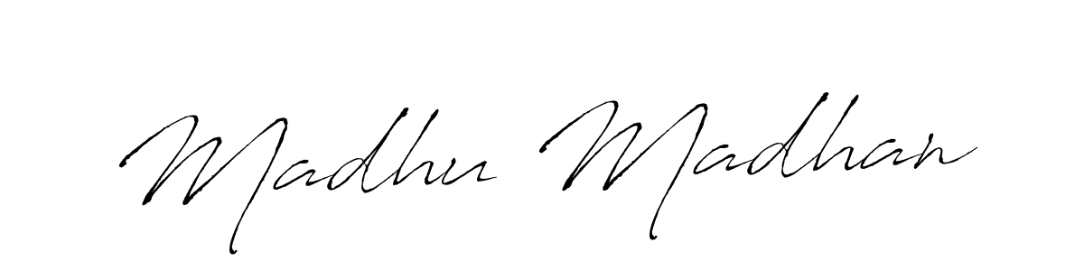 Similarly Antro_Vectra is the best handwritten signature design. Signature creator online .You can use it as an online autograph creator for name Madhu Madhan. Madhu Madhan signature style 6 images and pictures png