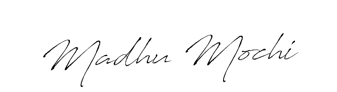 Once you've used our free online signature maker to create your best signature Antro_Vectra style, it's time to enjoy all of the benefits that Madhu Mochi name signing documents. Madhu Mochi signature style 6 images and pictures png