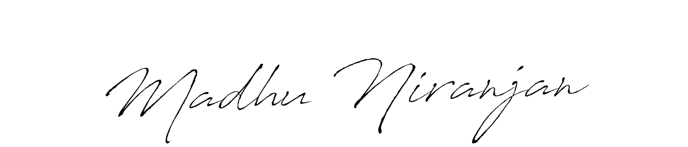 Make a short Madhu Niranjan signature style. Manage your documents anywhere anytime using Antro_Vectra. Create and add eSignatures, submit forms, share and send files easily. Madhu Niranjan signature style 6 images and pictures png