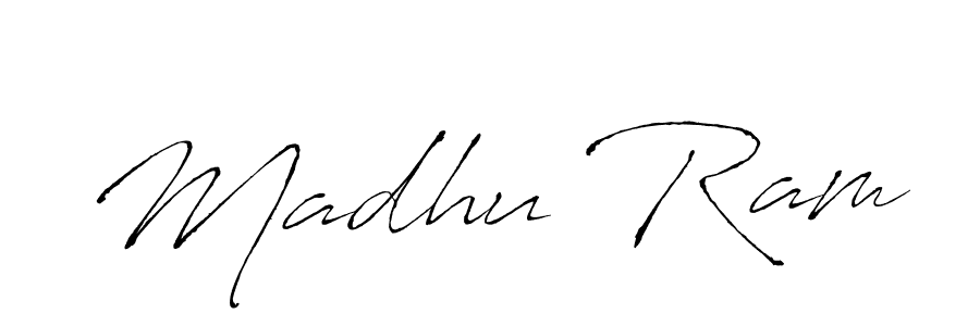 Also we have Madhu Ram name is the best signature style. Create professional handwritten signature collection using Antro_Vectra autograph style. Madhu Ram signature style 6 images and pictures png