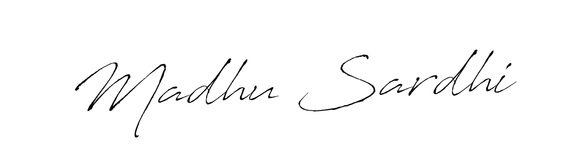 It looks lik you need a new signature style for name Madhu Sardhi. Design unique handwritten (Antro_Vectra) signature with our free signature maker in just a few clicks. Madhu Sardhi signature style 6 images and pictures png